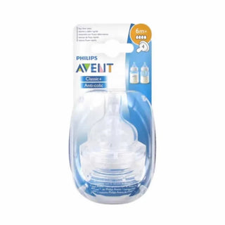 AVENT Philips Avent Classic Anticolic Fast Flow Teats 6M+