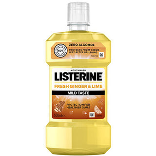 Listerine Fresh Ginger & Lime Mild Taste Mouthwash