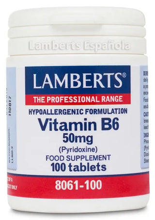 LAMBERTS Vitamin B6 50 mg