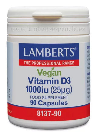 Lamberts Vegan Vitamin D3 1000 IU