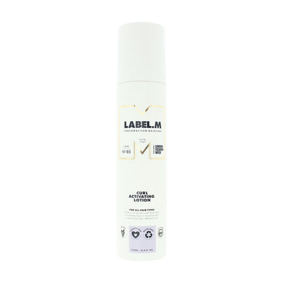 Label.M Curl Activating Hair Styling Lotion