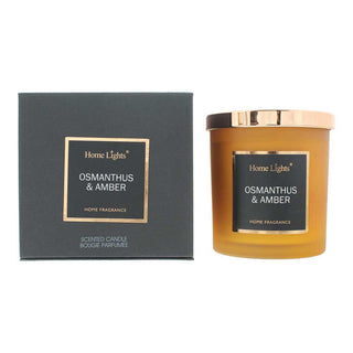 Home Lights Osmanthus & Amber Scented Candle