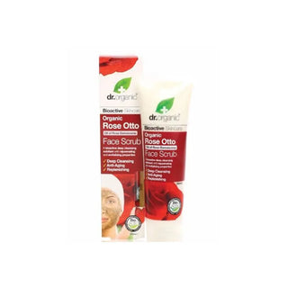 Dr Organic Rose Otto Face Scrub
