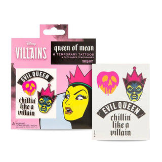 Disney Villains Queen of Mean Temporary Tattoos