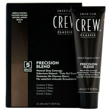 American Crew Precision Blend Natural Gray Coverage Medium Ash 5-6