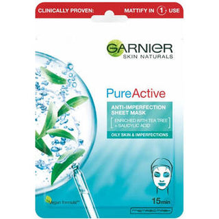 Garnier Skin Naturals Pure Active Moisturizing Tissue Mask