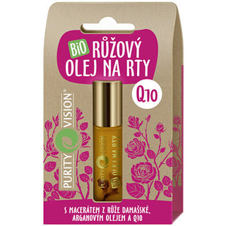 Purity Vision Organic Rose Lip Oil Q10