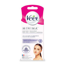 Veet Hypoallergenic Wax Strips Face Minima