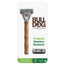 Bulldog Set Original Bamboo Razor Machine With 2 Spare Heads