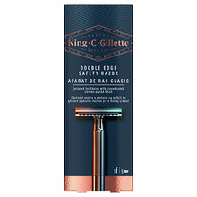 Gillette King Double Edge Safety Razor with 5 Spare Blades