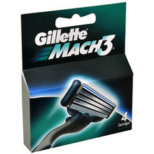 Gillette Mach3 Spare Heads 5-Pack