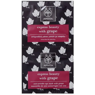 Apivita Anti-Wrinkle Eye Mask With Grape 2x