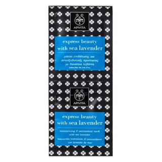 APIVITA Express Beauty Moisturizing Anti-Pollution Face Mask Sea Lavender