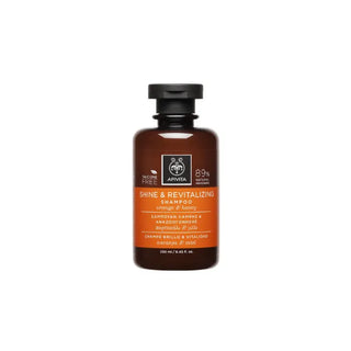 Apivita Shine And Revitalizing Shampoo Orange Honey