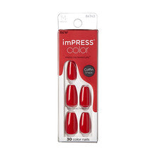 Kiss My Face ImPRESS Color MC Reddy or Not Nails