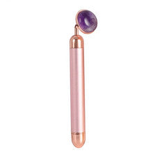 Palsar 7 Jade Roller Massager Amethyst Pink Handle
