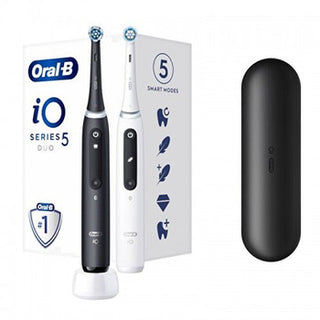 Oral B IO Series 5 Duo Pack Matt Black Quite White