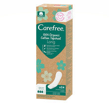 Carefree Organic Cotton Long Panty Liners