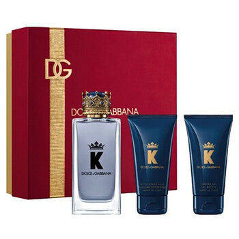 Dolce Gabbana Set K by Dolce Gabbana for Men with After Shave Balm | EDT