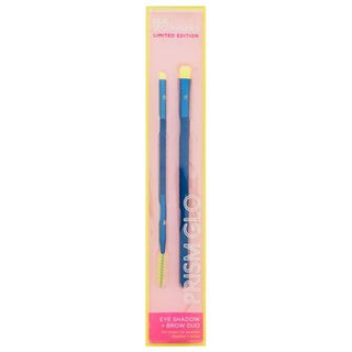 Real Techniques Prism Glo Eye Shadow Brow Duo Brush