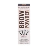 Makeup Revolution Brow Powder Stamp & Stencil Dark Brown