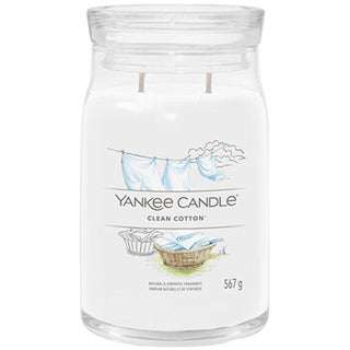 Yankee Candle Clean Cotton Signature Candle