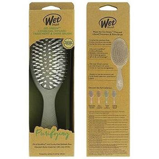 Wet Brush Go Green Treatment & Shine Brush Charcoal