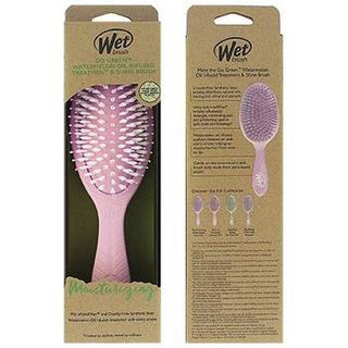 Wet Brush Go Green Treatment & Shine Brush Watermelon