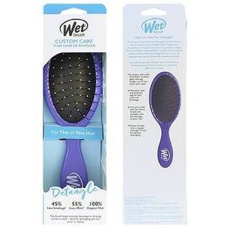 Wet Brush Custom Care Thin Hair Detangler Purple