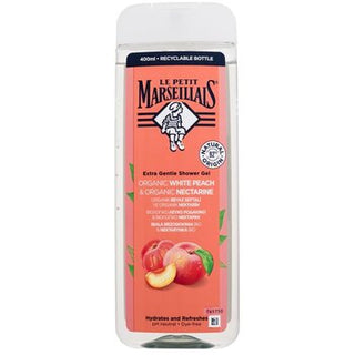 Le Petit Marseillais, Extra Gentle Shower Gel Organic White Peach & Organic Nectarine