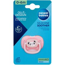 Canpol Babies Exotic Animals Silicone Soother Panda