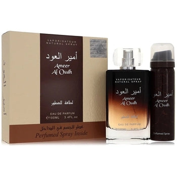 Lattafa Perfumes Set Ameer Al Oudh | EDP with Deospray