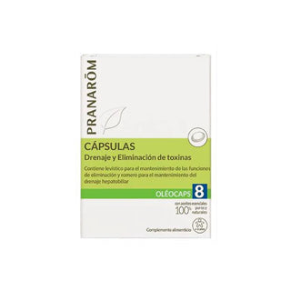 Pranarôm Oleocaps 8 Drainage Detox