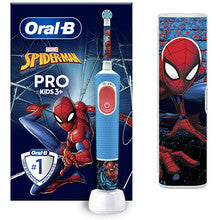 Oral B Vitality Pro Kids Spiderman Electric Toothbrush