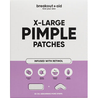 Breakout+aid XL Patches with Salicylic Acid & Retinol
