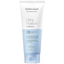 Missha Super Aqua Ultra Hyalron Foaming Cleanser