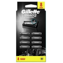 Gillette Mach3 Charcoal Spare Heads 5-Pack