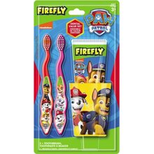 Fragrances For Children Firefly Paw Patrol Dental Set Soft Red and Pink