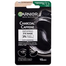 GARNIER Skin Naturals Charcoal Caffeine Depuffing Eye Mask