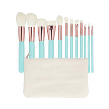 MIMO Makeup Brush Set Turquoise