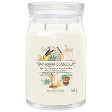 Yankee Candle Sweet Vanilla Horchata Signature Candle