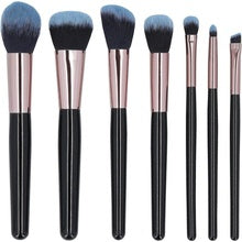 MIMO Set Makeup Brush Set Black 7-Piece