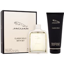 Jaguar Classic Gold Gift Set for Men | EDT