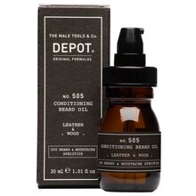 Depot No. 505 Conditioning Beard Oil Leather & Wood