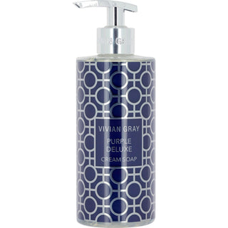 Vivian Gray Purple Deluxe Cream Soap