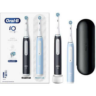 Oral-B iO Series 3 Duo Black and Ice Blue