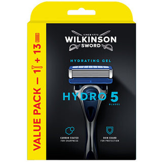 Wilkinson Sword Set Hydro 5 Skin Protection Razor with 13 Heads