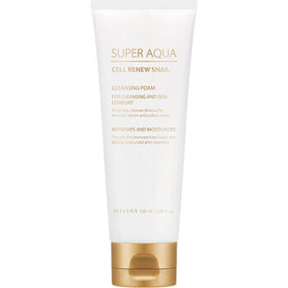 Missha Super Aqua Cell Renew Snail Cleansing Foam