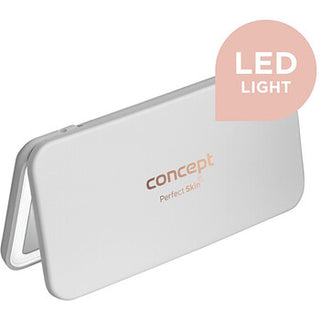 Concept KZ2010 Cosmetic Pocket Mirror White with LED
