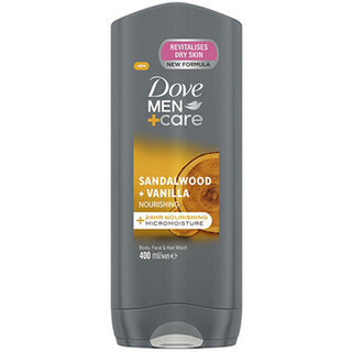 Dove Men+Care Sandalwood & Vanilla Body Face & Hair Wash